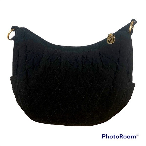 Vera Bradley Bags Vera Bradley Black Hobo Purse Poshmark